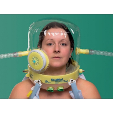 Шлем для неинвазивной вентиляции легких (NIV) для взрослых CASTAR R UP, размер L (40-47 см)