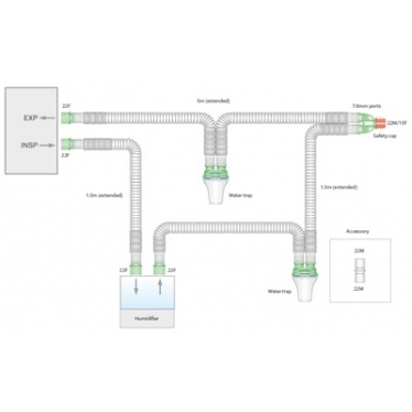Дыхательный контур Compact 3,0 м