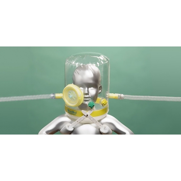 Шлем для неинвазивной вентиляции легких (NIV) для детей CASTAR R PED (8-17 см)
