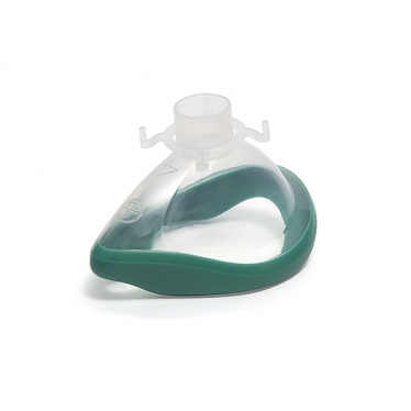 Анестезиологическая маска ClearLite, для взрослых средняя, с зеленой манжетой, 22М, размер 4