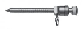 Троакар с винтовой фиксацией 5мм, с газоподачей