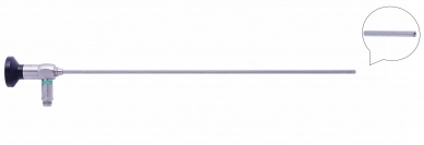 Трубка оптическая эндоскопическая ТОЭ 030-300-00 (цистоскопическая, гистероскопическая, диам. 2,9 мм, с углом наблюдения 0 гр.