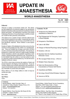 Update in Anaesthesia Number 20